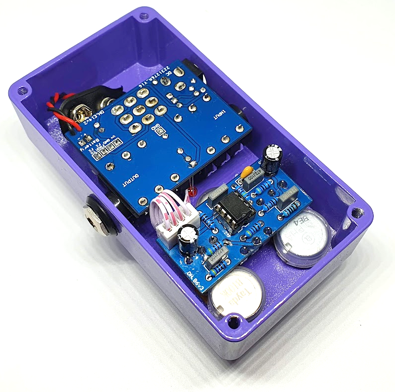 Purple Plexi 800 DIY PCB Guitar Effect